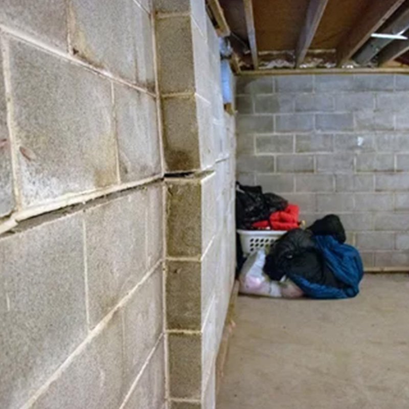 Illustration Showing Basement Wall Anchors Installed to Stabilize Foundation Walls In Louisville, KY