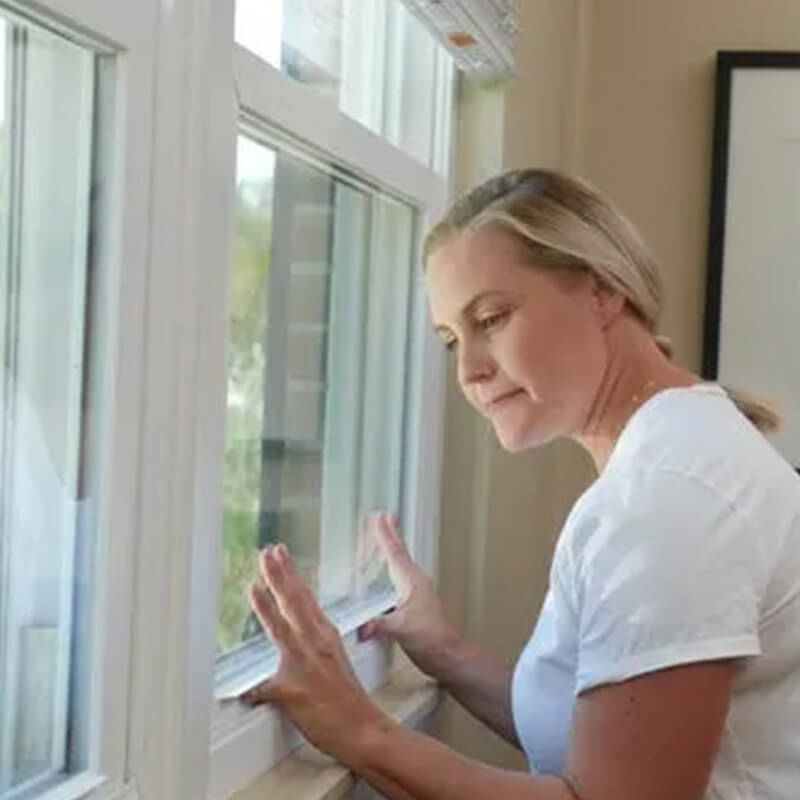 Hard to open the window in Louisville, KY, due to the shifting foundation